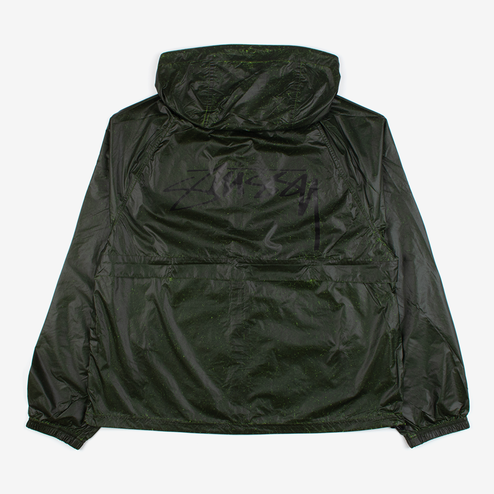 스투시 BEACH SHELL CRACKED RIPSTOP 바람막이 자켓 115807-LIME - 상세 이미지 2