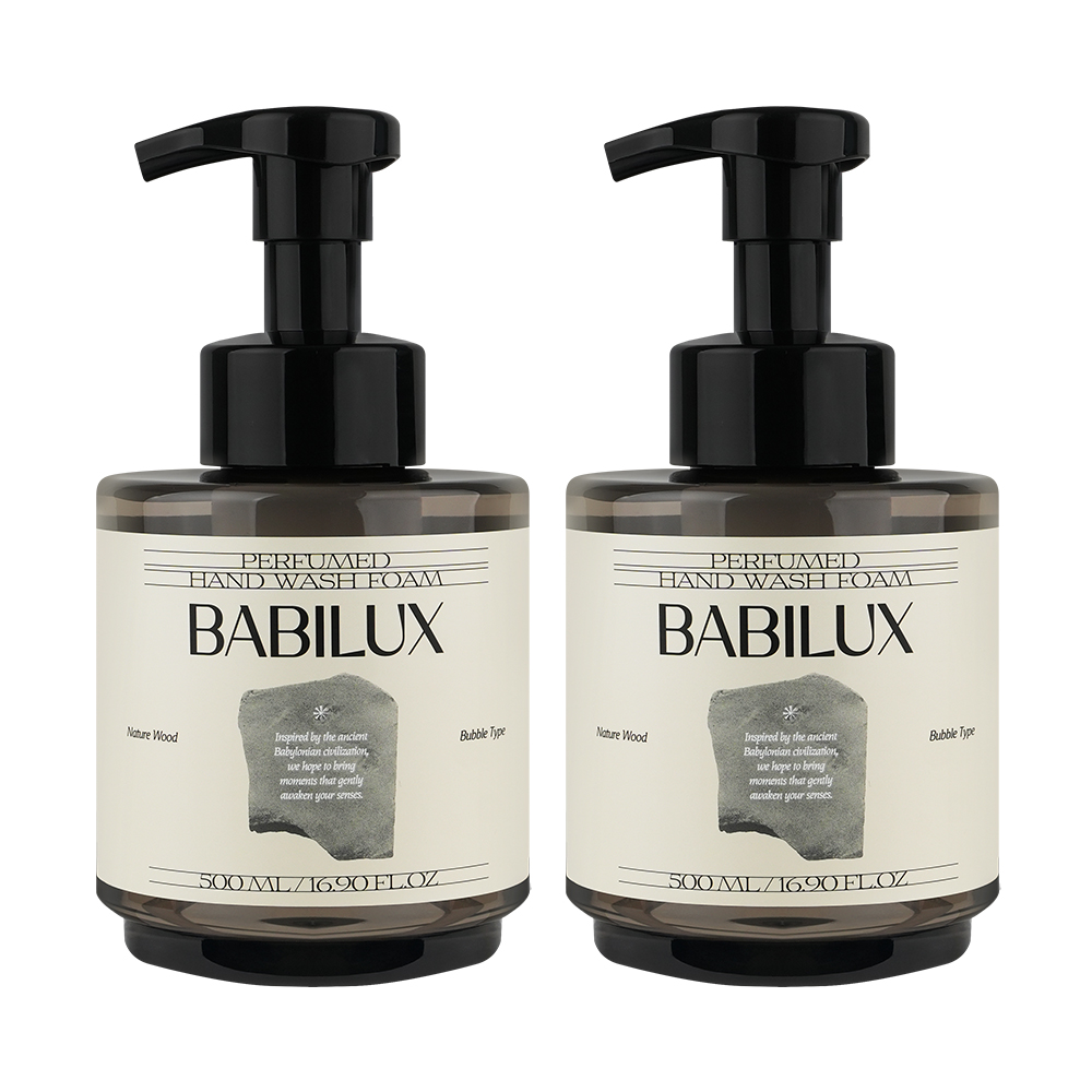 바빌룩스 핸드워시 선물 세트 (500ml 2개입) 돌잔치 답례품 집들이 칠순 팔순 결혼식 - 상세 이미지 4