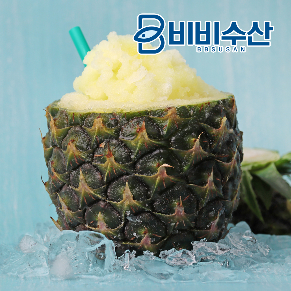 파인애플 샤베트 4개 (드라이 2개 포함) 업소용 도매용 파인샤베트 - 상세 이미지 2