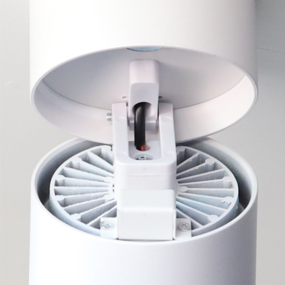 원형직부등 LED 복도 거실 현관 발코니 베란다 직부등 10W, 블랙(소) - 상세 이미지 4