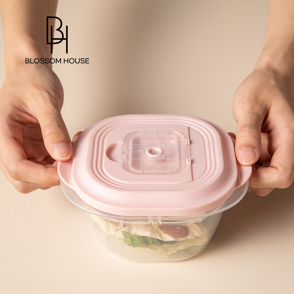블라썸하우스 국내산 스팀홀 냉동밥 반찬통 칸막이 보관용기 8종, 혼합(450ml+650ml), 1세트 - 상세 이미지 3
