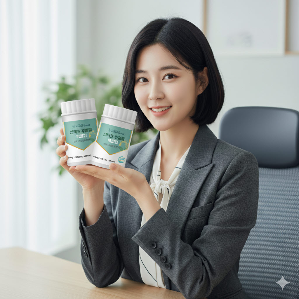 국내산 삼백초 추출분말 60정 총2통 - 상품 이미지