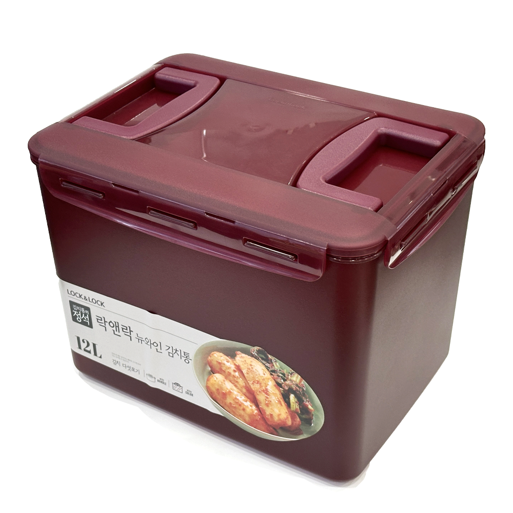 락앤락 김치통 장아찌통 파 김치냉장고통 반찬통 김장용기 12L, 1개 - 상품 이미지