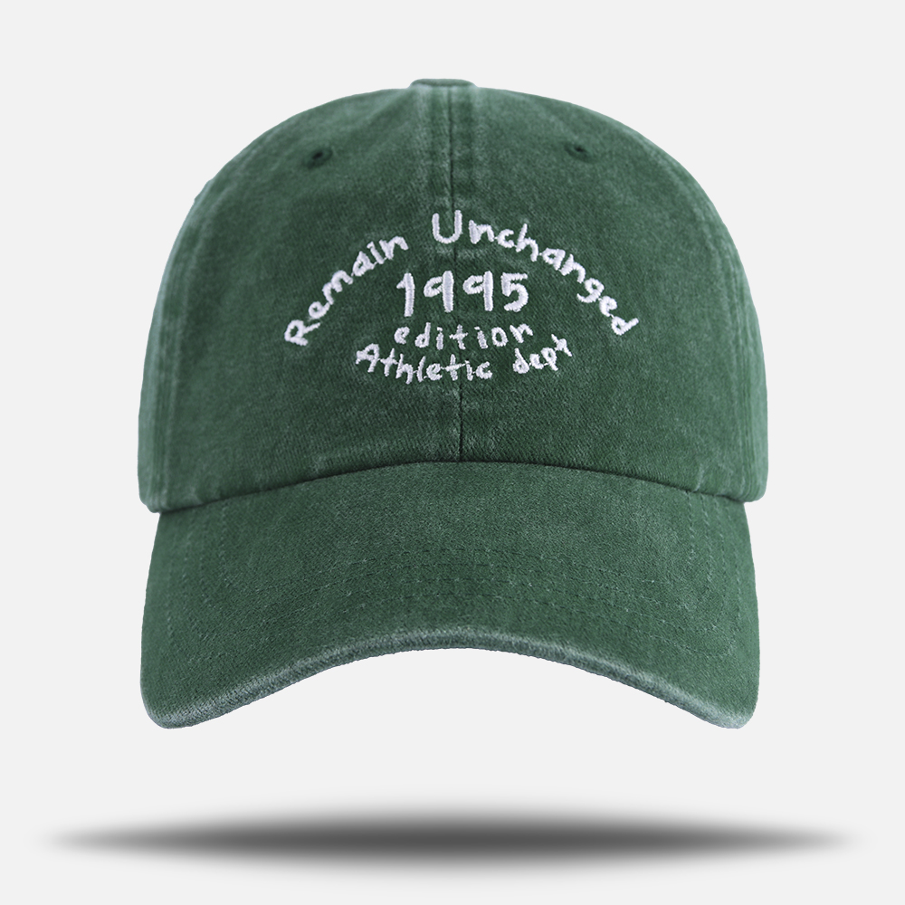 국내제작 Remain Unchanged 1995 리메인 캡모자 빈티지 워싱 볼캡 야구모자 - 상세 이미지 2