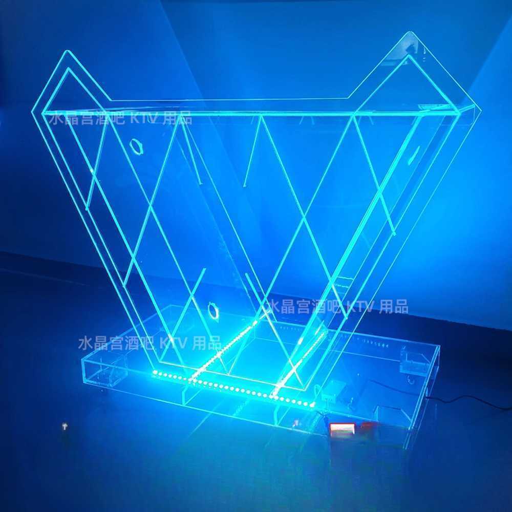 무대용 디제잉 부스 파티 DJ 테이블 음향 조명 장비 A형 + 컬러풀 야막 DJ 부스 - 상세 이미지 2