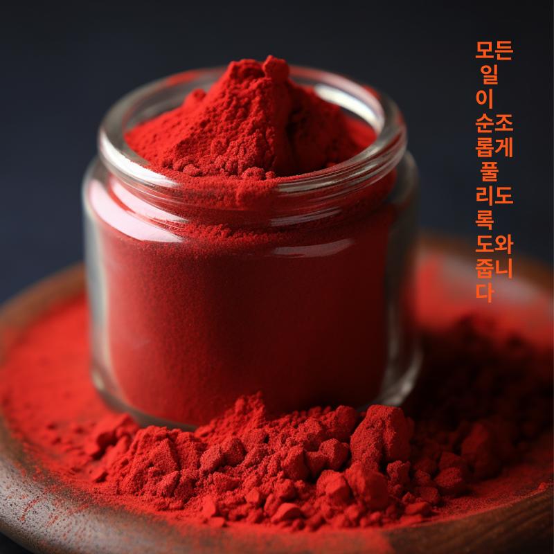 부적쓰는재료 천연진사 분말 귀주산 유리병 원석 부적용 경면주사 안료 고함량 경면주 원석가루 30ml 주사액 - 상세 이미지 3