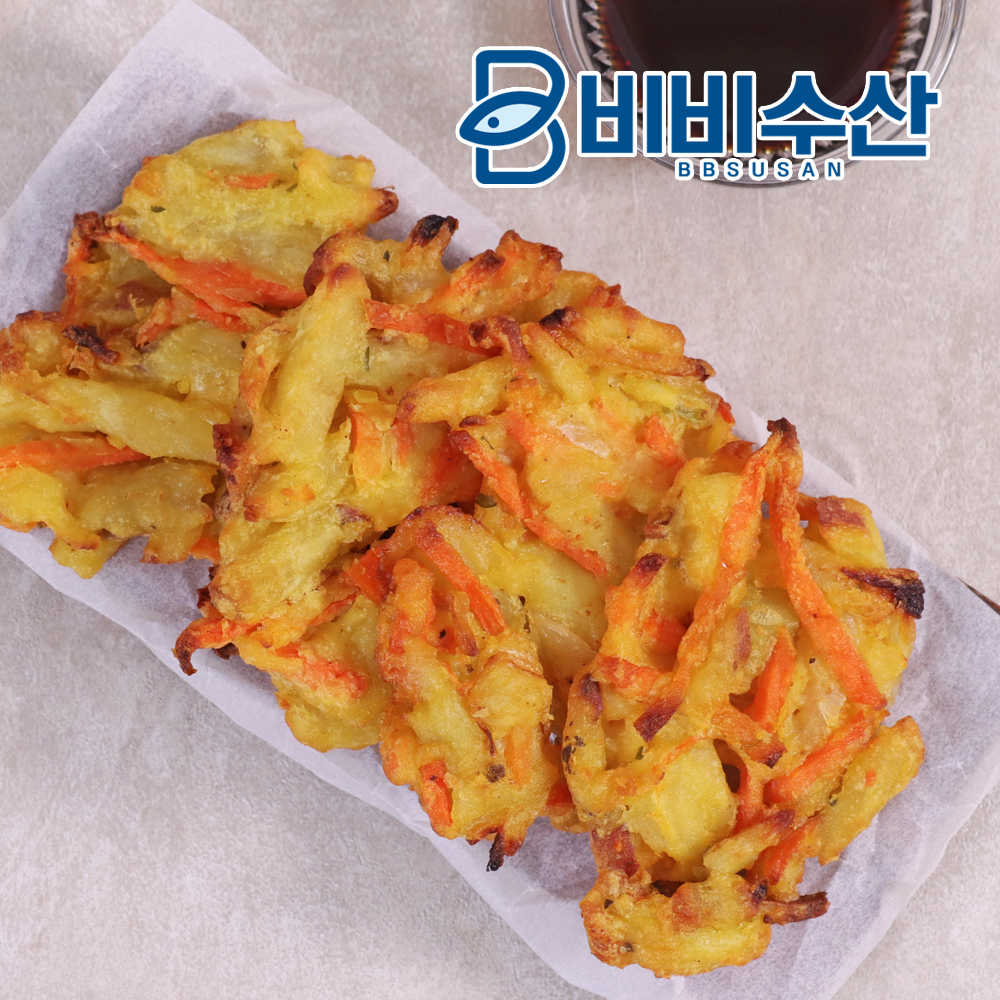 통통 야채튀김1.5kg 분식집 튀김 에어프라이어가능 이미지 3