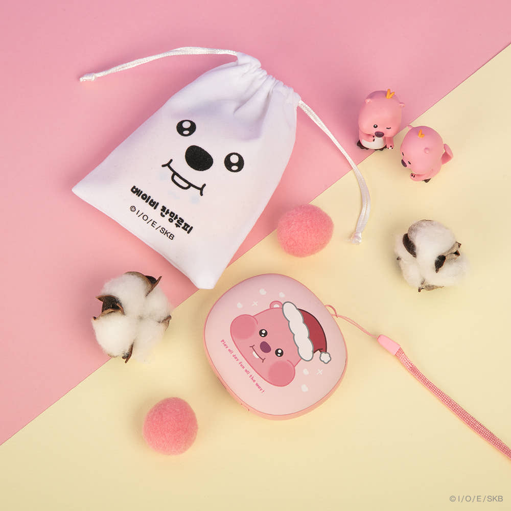 산타 베이비 잔망루피 전자 핫팩 손난로 보조배터리 크리스마스 선물 굿즈 - 상세 이미지 2