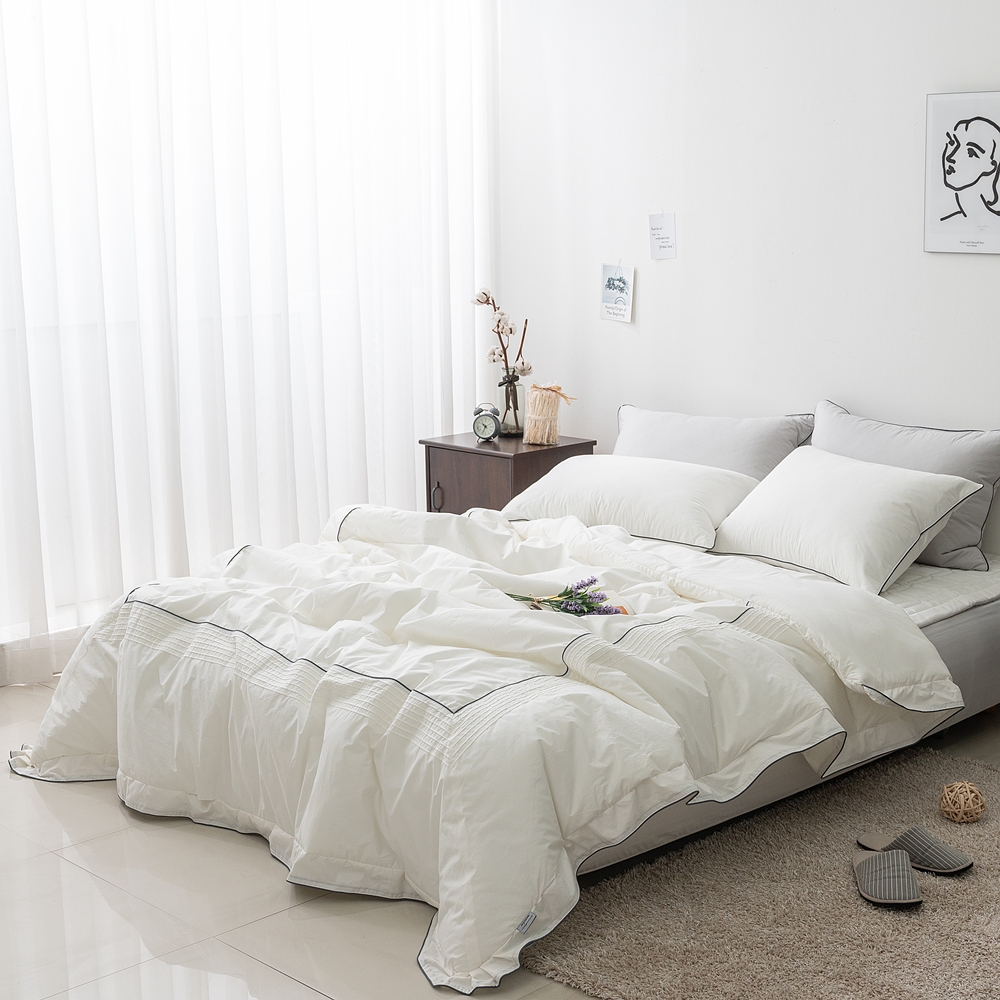 나라데코 사계절 차렵이불 고밀도 순면 바스락 호텔 이불 Q K