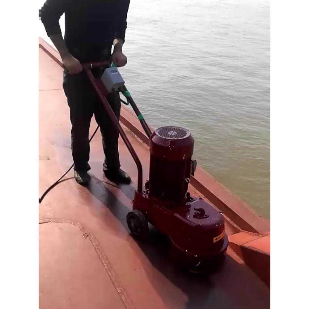 전동 스케일러 데크용 녹제거기 금속 부식 폴리싱 녹제거기 5.5kW - 상세 이미지 3