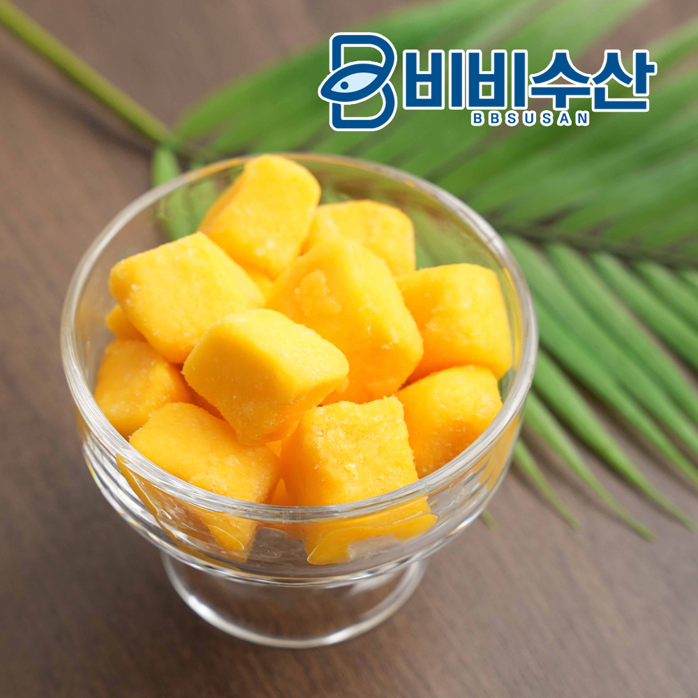 냉동과일 망고 과육 하프컷 500g 냉동망고 - 상세 이미지 5