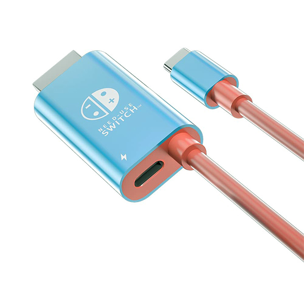 닌텐도 스위치2 미니독 TV연결 PD100W 충전 HDMI 케이블 이미지 4