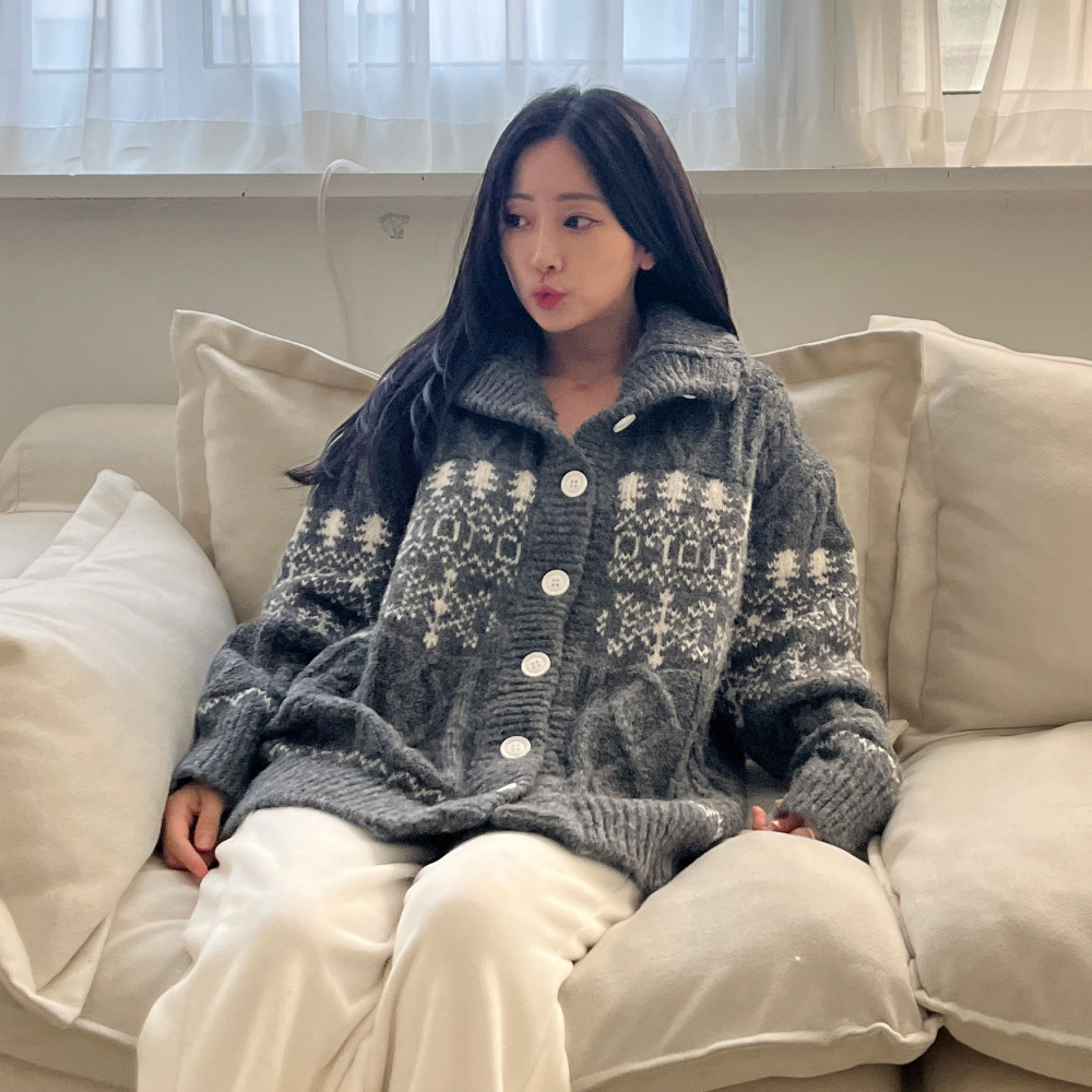 노르딕가디건 코위찬가디건 - 상품 이미지