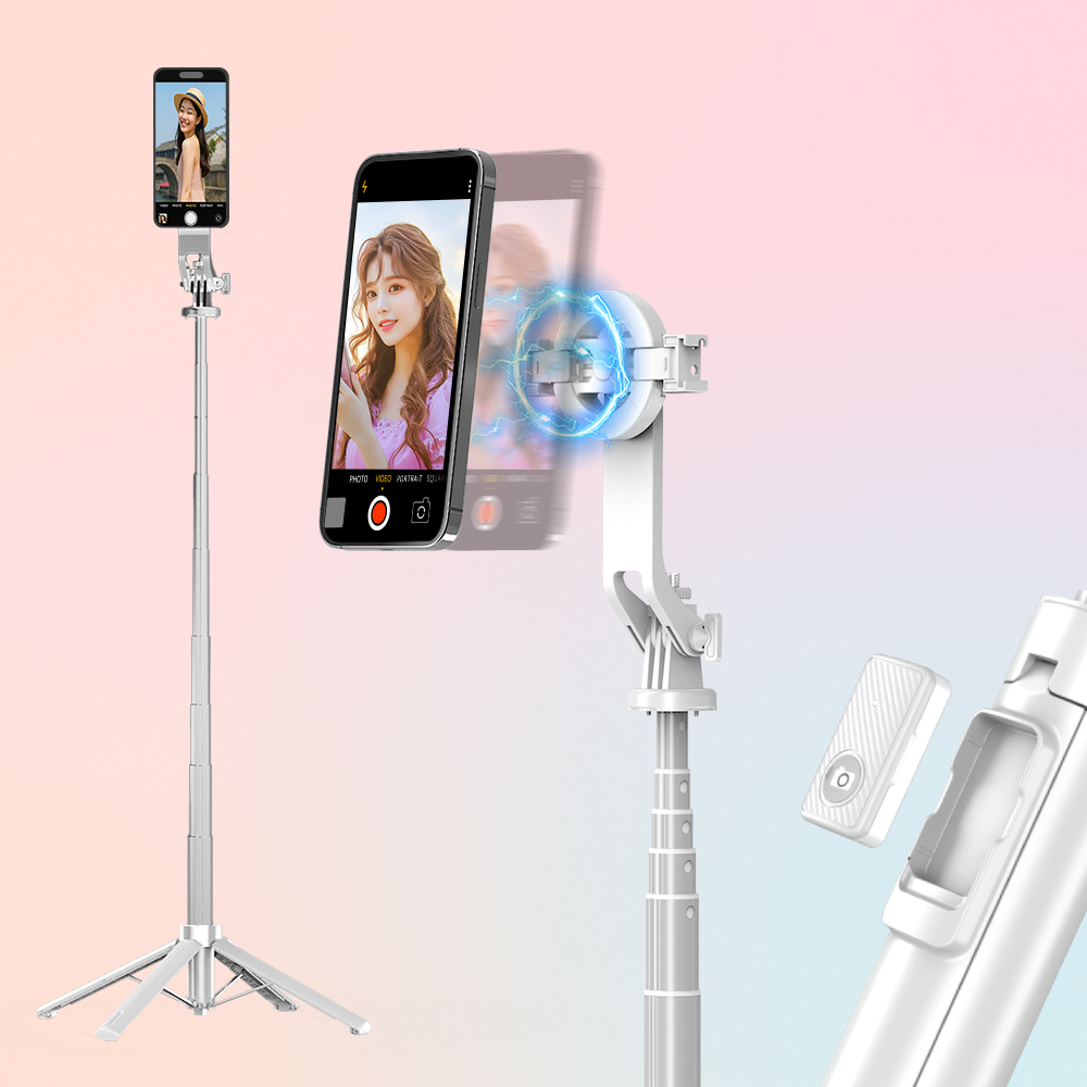 락모즈 맥세이프 셀카봉 삼각대 블루투스 셀카봉 미니 긴 아이폰 삼각대 셀카 제품 이미지