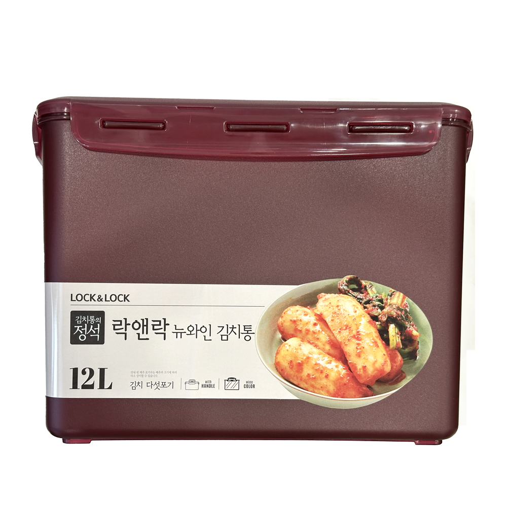 락앤락 김치통 장아찌통 파 김치냉장고통 반찬통 김장용기 12L, 1개 - 상세 이미지 3