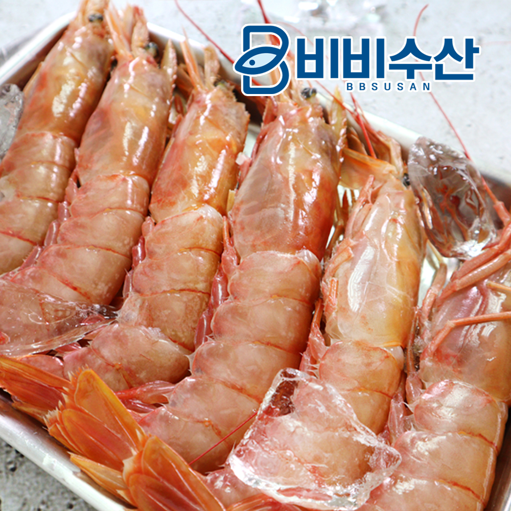 자연산 홍새우 2kg L1 손질 아르헨티나 붉은새우 새우살 이미지 3