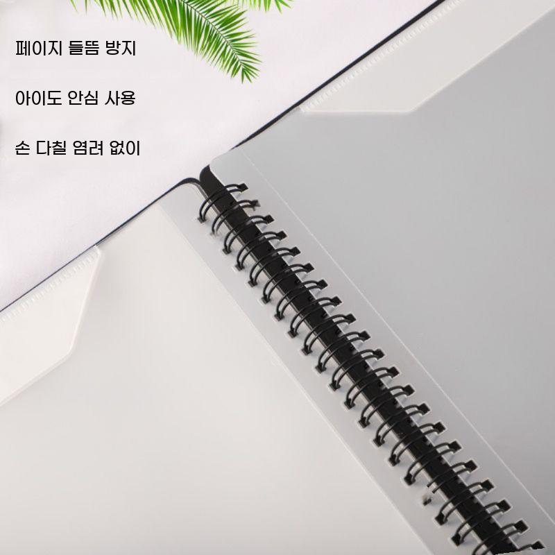 A3 보관 화일 바인더 악보 투명 파일 악보집 포스터 음악 스프링 - 상세 이미지 4