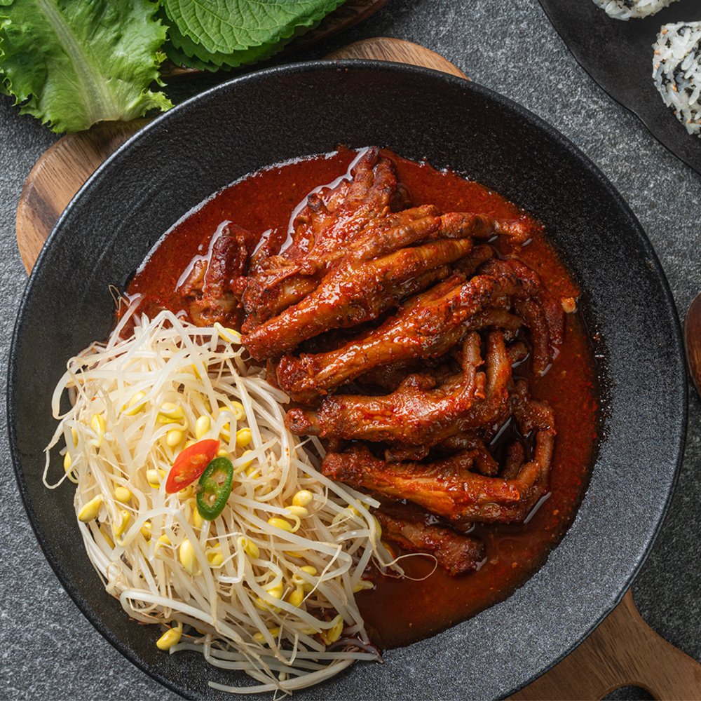 [갓셰프] 매콤양념 국물닭발 500g / 매운닭발 캠핑밀키트 - 상세 이미지 3