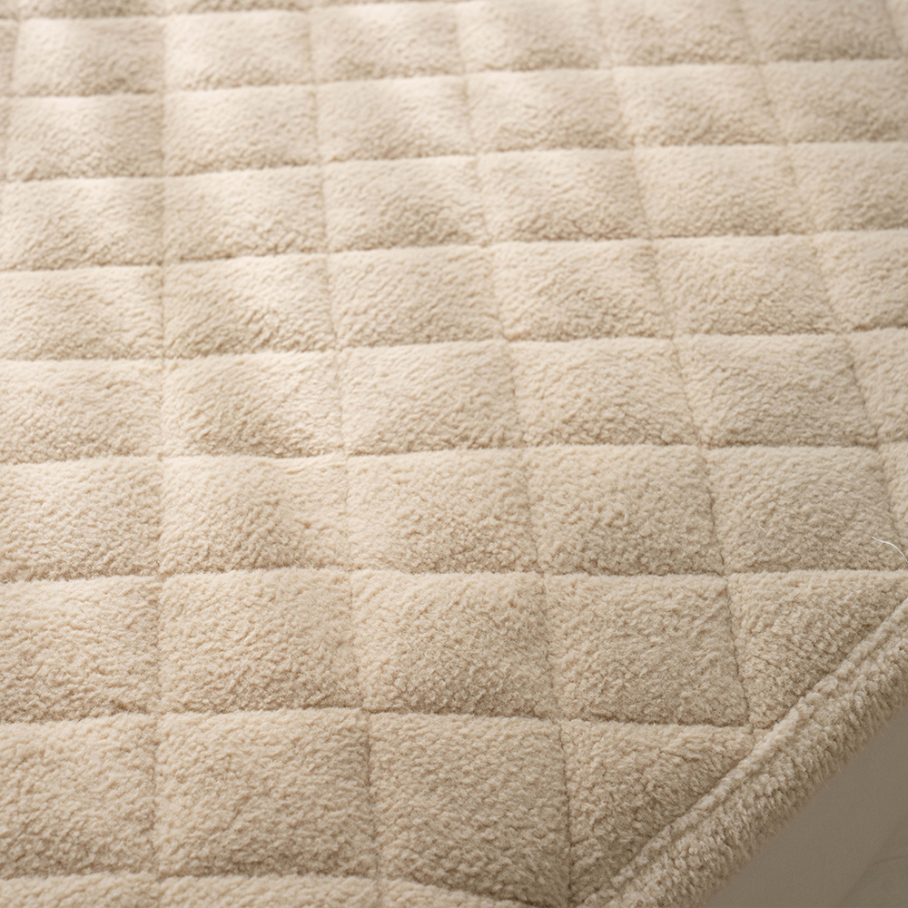 겨울 극세사 양모 어린이 키즈 유아 슈퍼싱글 고정밴드 침대패드