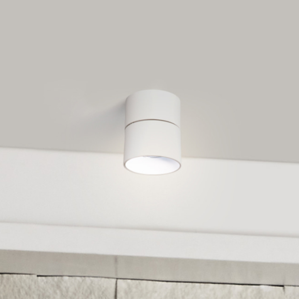 원형직부등 LED 복도 거실 현관 발코니 베란다 직부등 10W, 블랙(소) 이미지 8