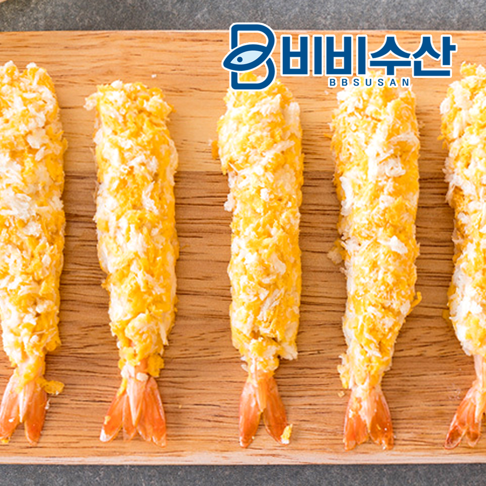브래드 왕 새우튀김 300g+300g 통새우 새우링 깐쇼새우 - 상품 이미지