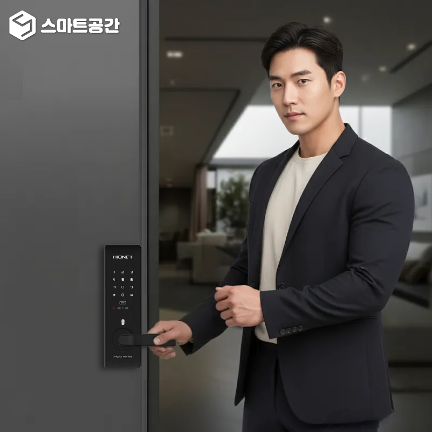 스마트공간 IoT 무타공 주키 도어락 - 무인숙박 객실 스테이 번호 카드 원격제어 잇소키 이미지 2
