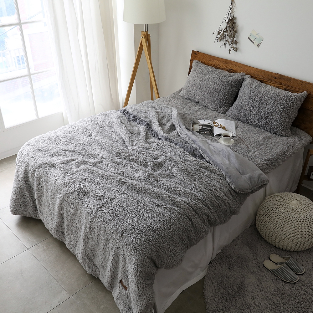 나라데코 프리미엄 30mm 양털 극세사이불 겨울 한파 두꺼운 이불 SS