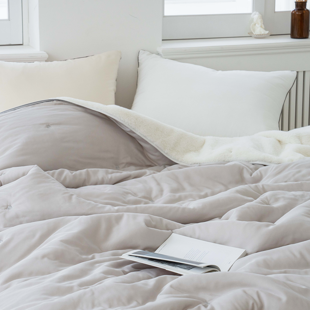 쿠에뜨 극세사이불 토끼털 모달 양면 슈퍼싱글 고급 어린이 시리얼 겨울이불