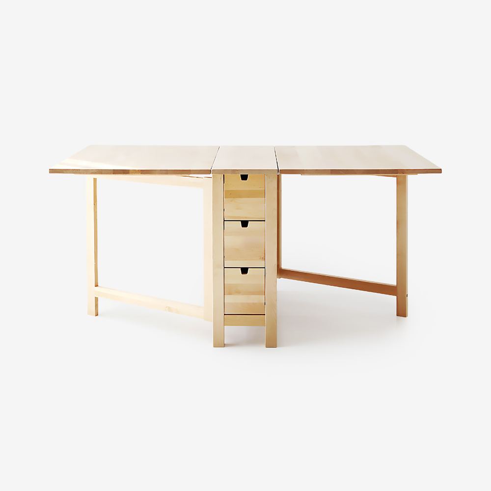 MOOKJIK 접이식원목테이블 자작나무 4089.2537