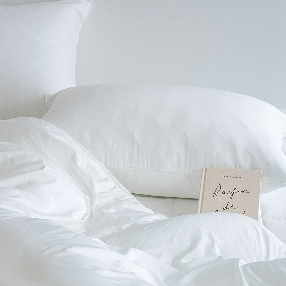 사라하우스 도톰 누빔 부드러운 베개커버 사계절