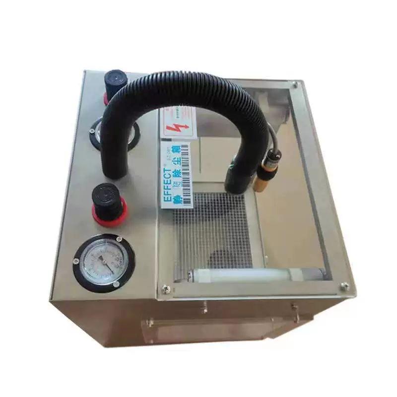 챔버 이온 정전기 제거기 약병 집진기 투명 분진기 탁상용 창고 제전 흡진기 외부 30x30x30cm - 상세 이미지 3