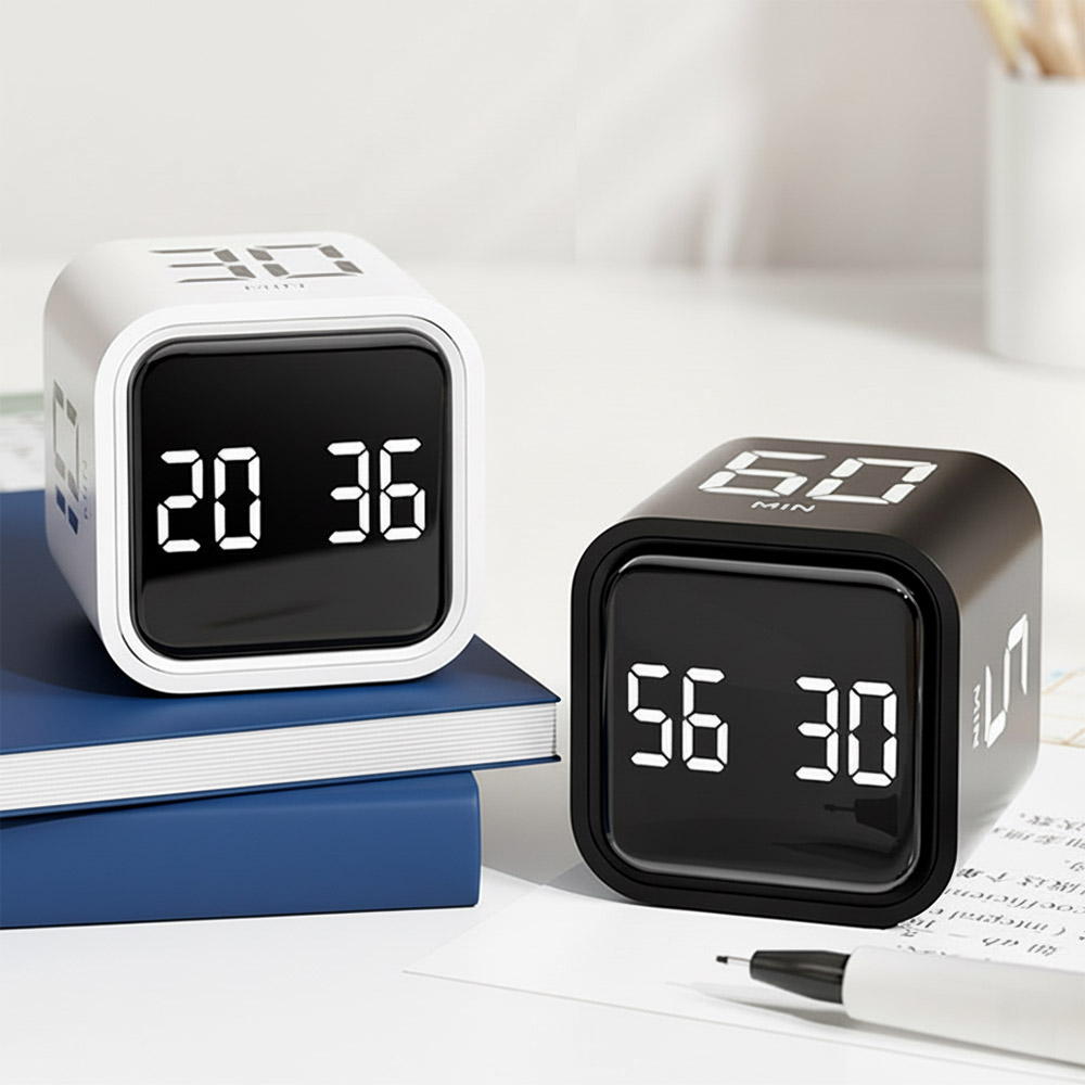 뽀모도로타이머 구글 쿠킹 큐브형 디지털 공부 타이머