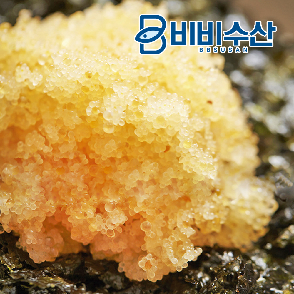 프리미엄급 날치알 500g 골드 레드 초밥 알밥 이미지 2