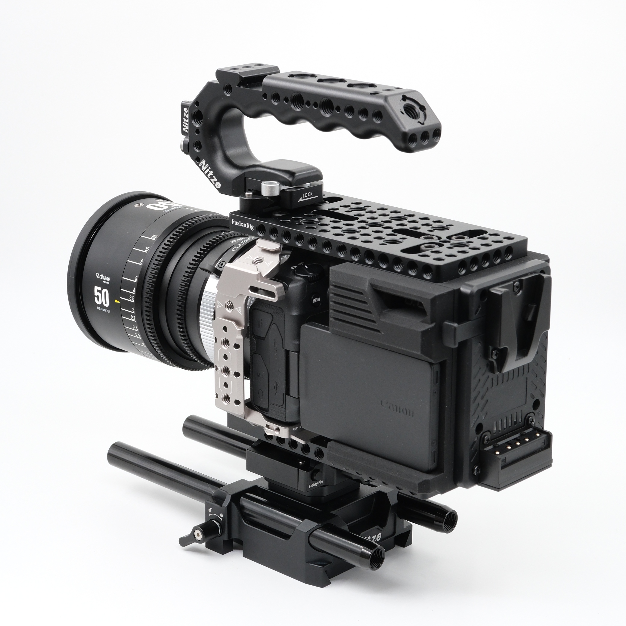 Fusionrig Canon R8 카메라 케이지 씨네백 퓨전리그 캐논 - 상세 이미지 2