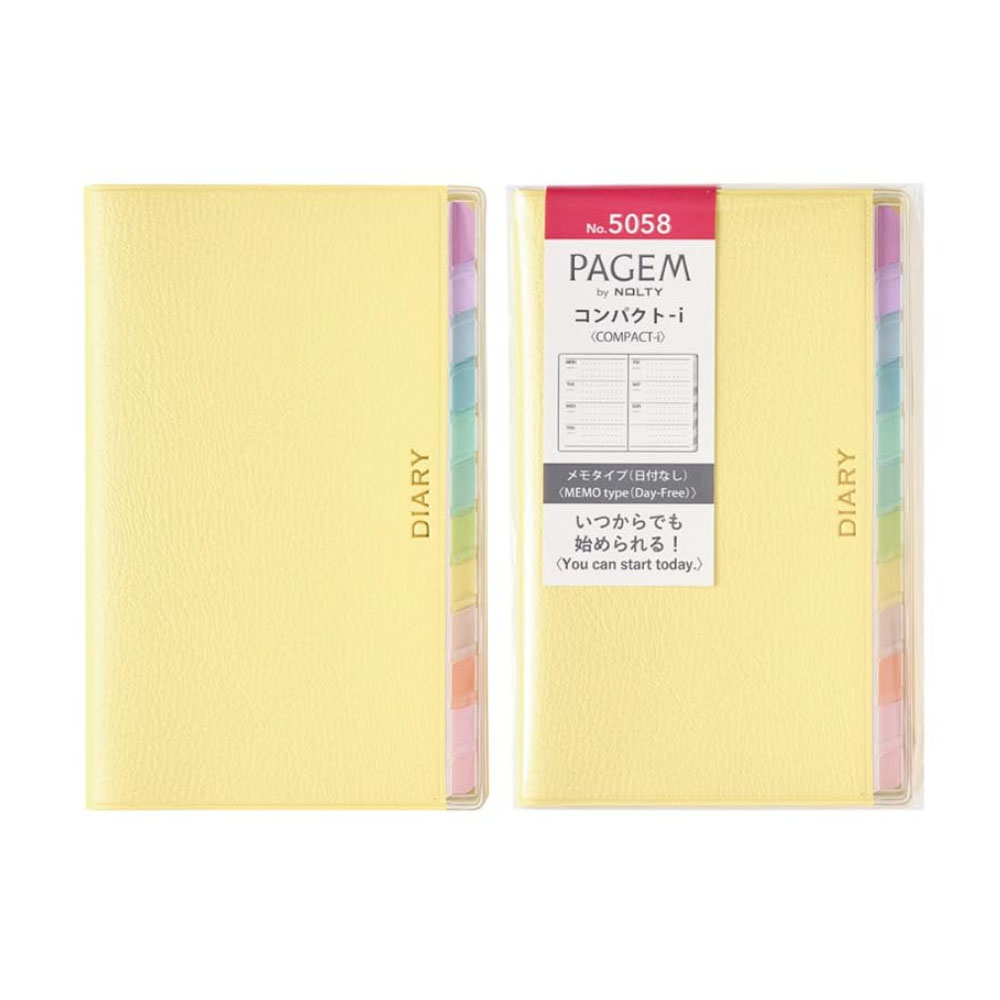 2026 놀티 페이잼 만년 다이어리 컴팩트 주간 다이어리 데이프리 이미지 2