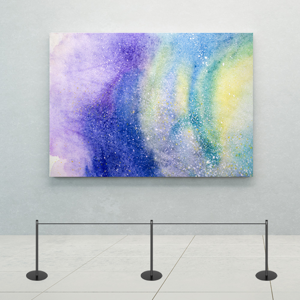 미니차단봉 줄(끈)타입 줄길이1m 높이47cm 국산 - 상품 이미지