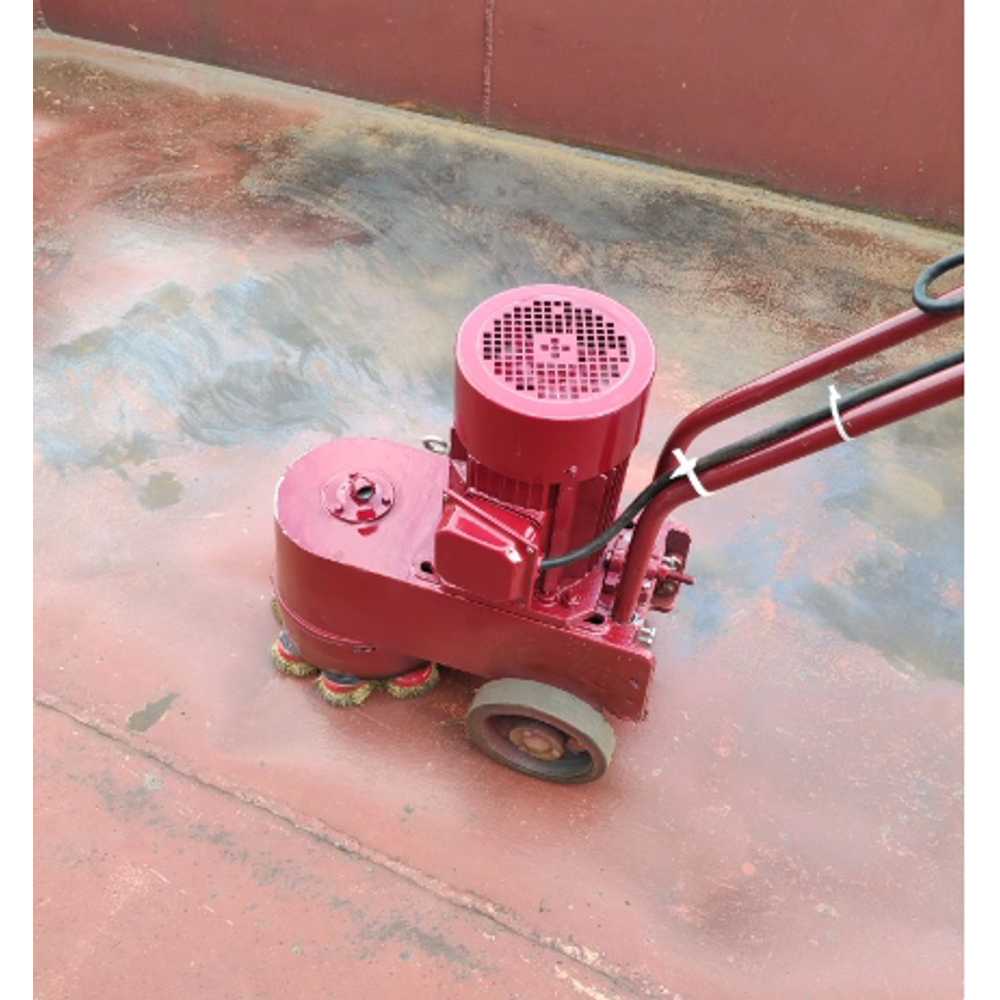 전동 스케일러 데크용 녹제거기 금속 부식 폴리싱 녹제거기 5.5kW - 상세 이미지 4