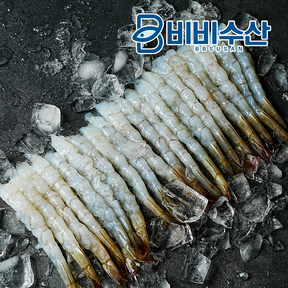 노바시새우 30미 300g 손질새우 해산물 튀김용 제수용 제품 이미지