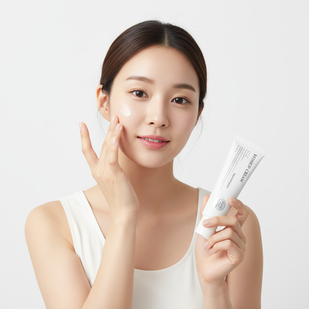 더마스퀘어 시카 크림 장벽 홍조진정 재생 판테놀 크림 보습 레드스킵 펩타코실 제품 이미지