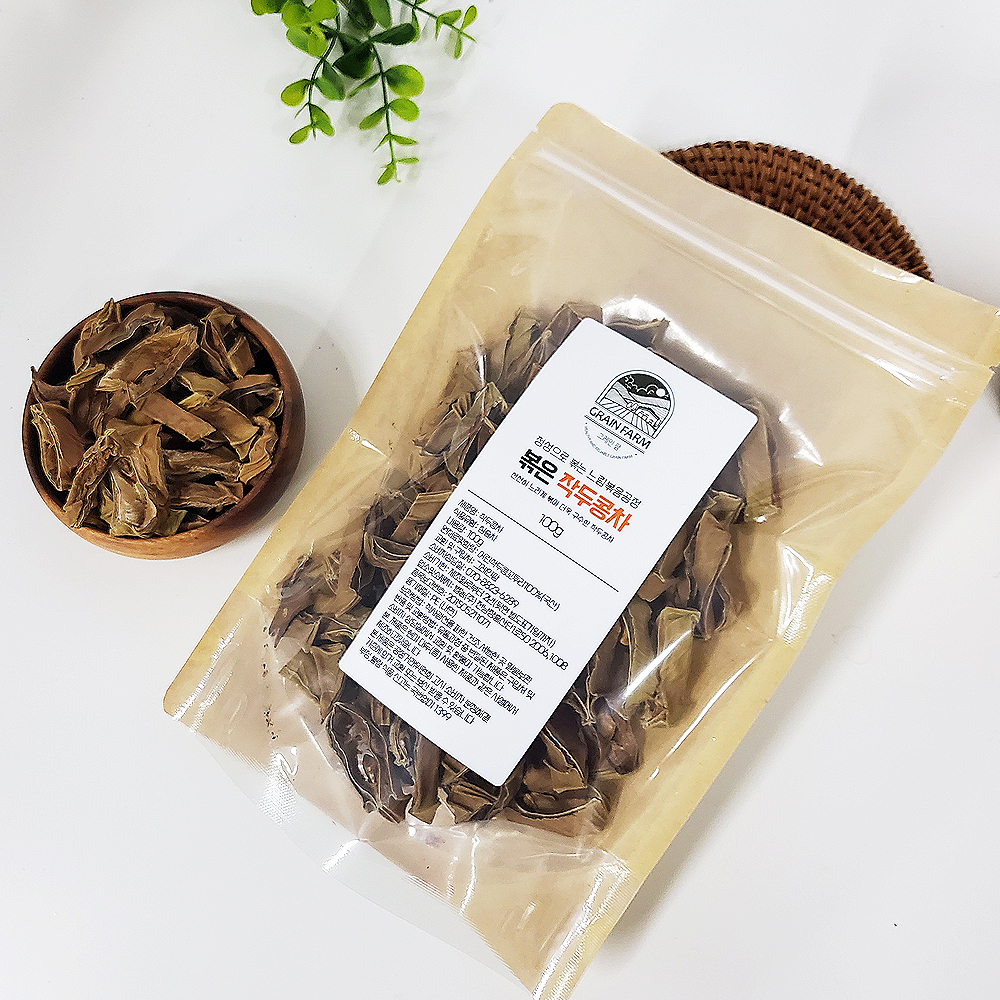 그레인팜 작두콩차 국산 저온에서 천천히 느리게 볶은 정성 100g, 1개 - 상세 이미지 3