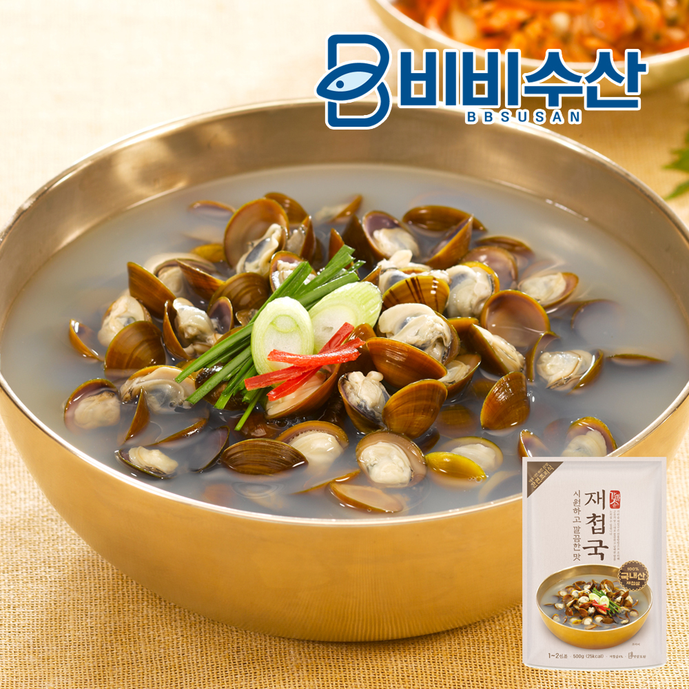 가마솥 생바지락 시락국 500g 간편조리 냉장 국요리 - 상세 이미지 2