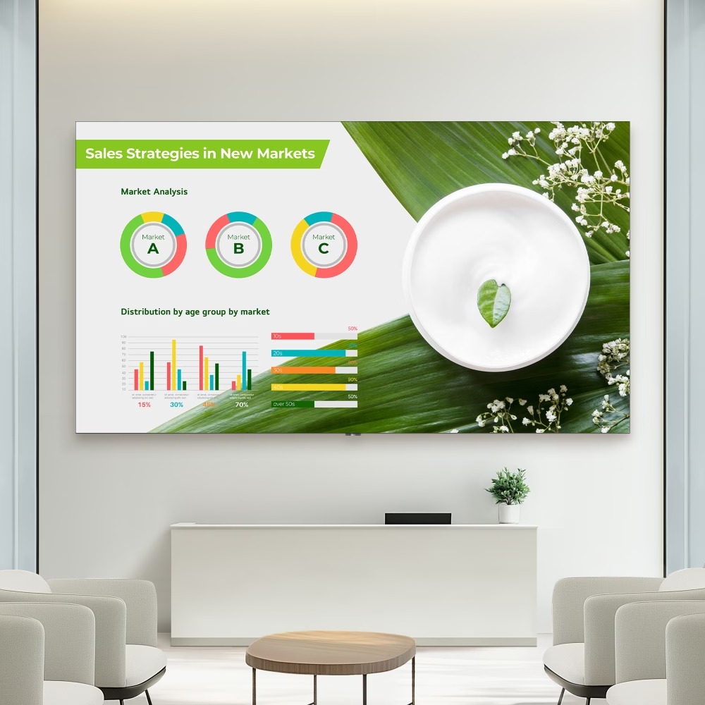 LG LED 올인원 LAPA 136인치 대형 사이니지 LAPA136-GF webOS기반 스피커내장 올인원 LED 스크린 - 상품 이미지