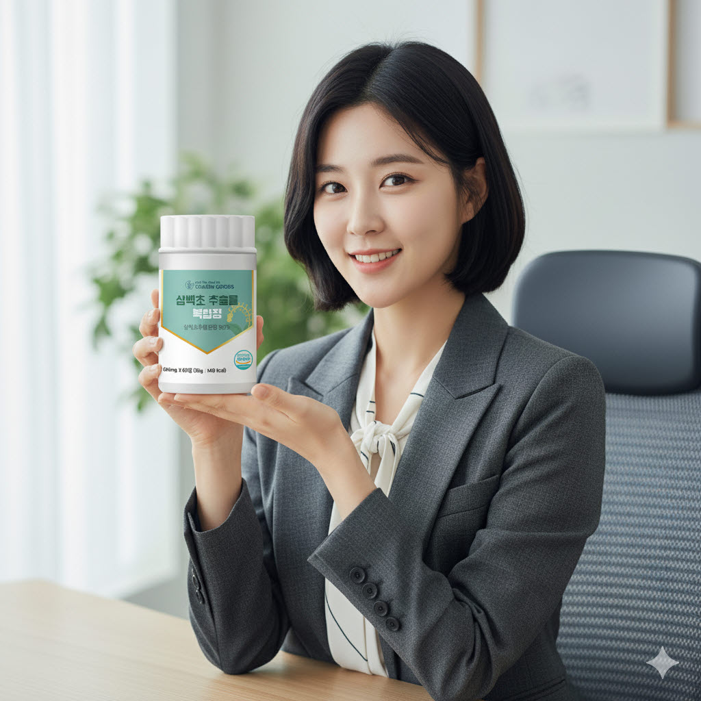 국내산 삼백초 추출물 600mg 60정 1개 - 상품 이미지