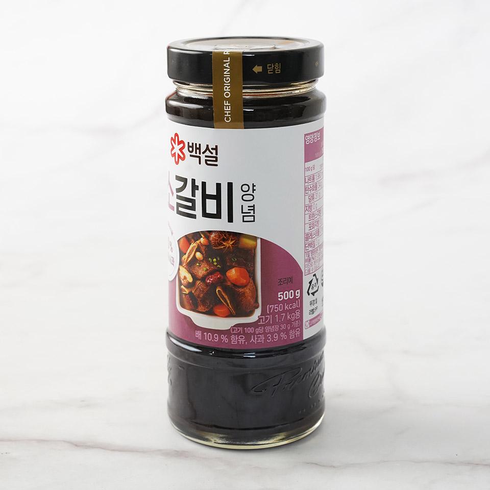 메가마트 CJ 백설 소갈비 양념 500g - 상세 이미지 2
