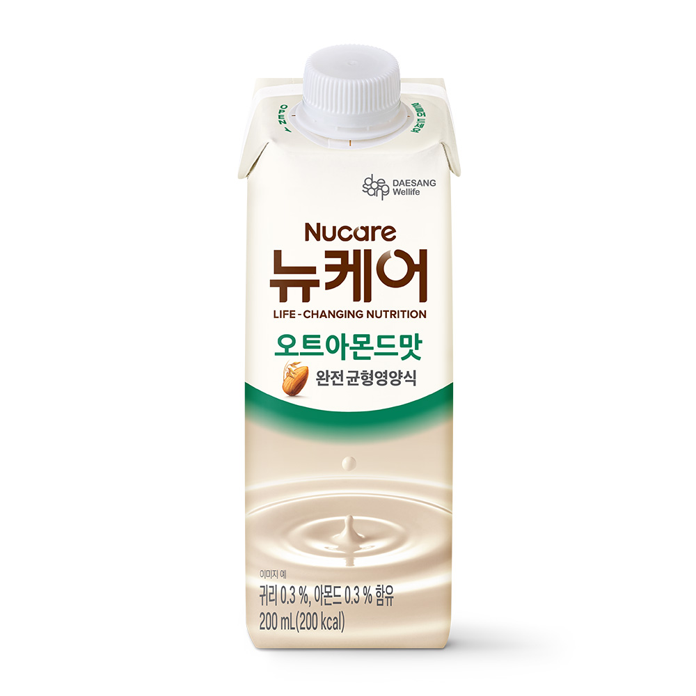 뉴케어 오트아몬드맛 완전균형영양식 식사대용 오트아몬드, 200ml, 48개 - 상세 이미지 4