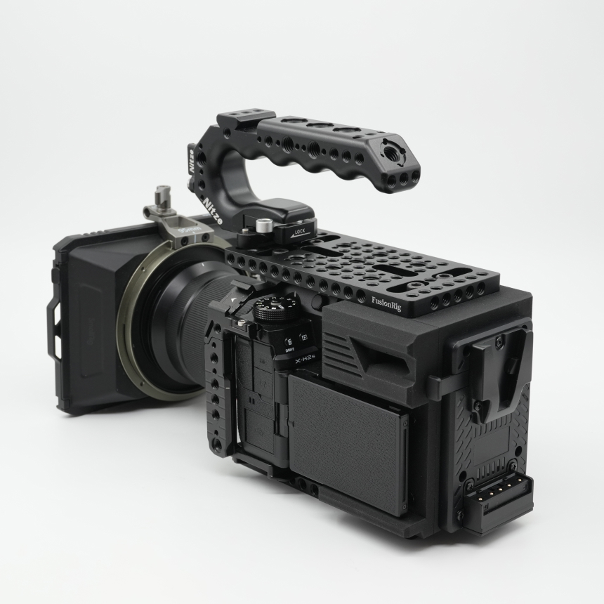 Fusionrig 후지필름 X-H2 H2S 카메라 케이지 씨네백 퓨전리그 시네백 - 상세 이미지 3