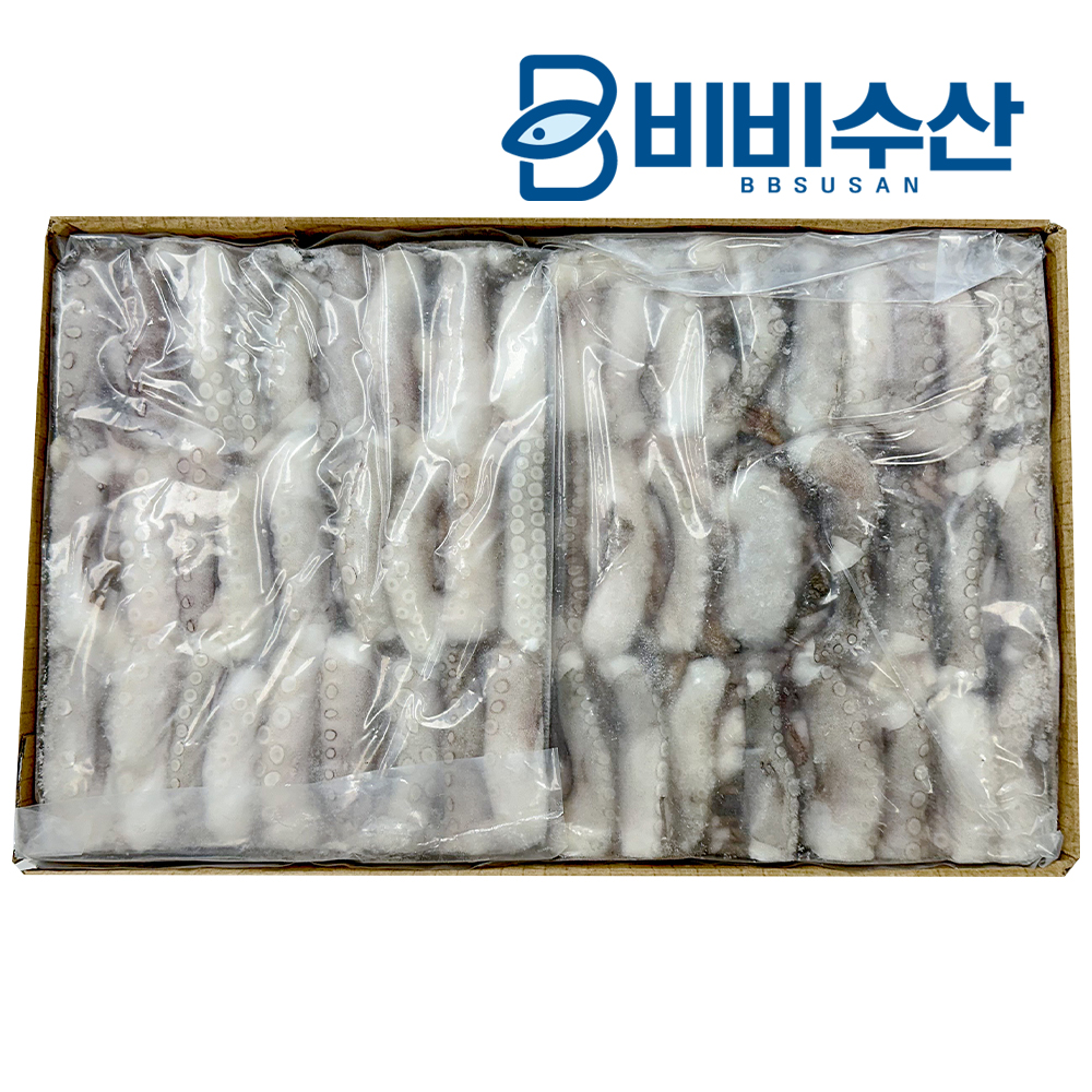 절단낙지 3kg(500gx6팩) 도매 손질 업소용 손질낙지 - 상품 이미지
