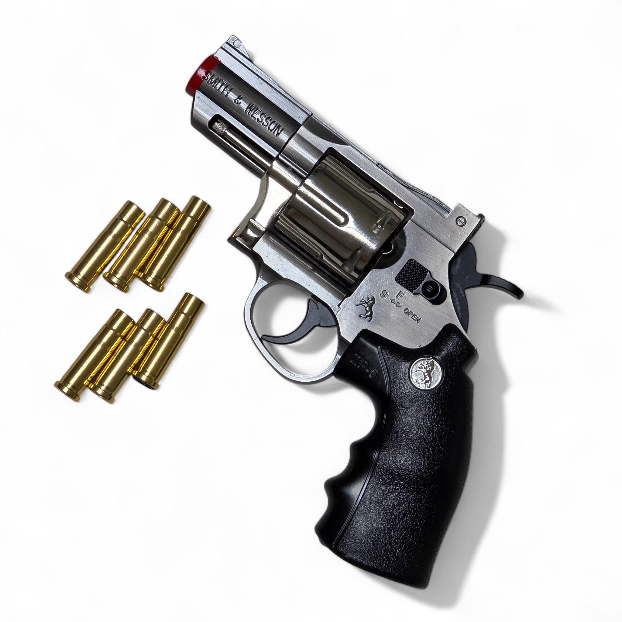 풀메탈 스미스웨슨 S&W ZP5 리볼버 모델건 - 상품 이미지