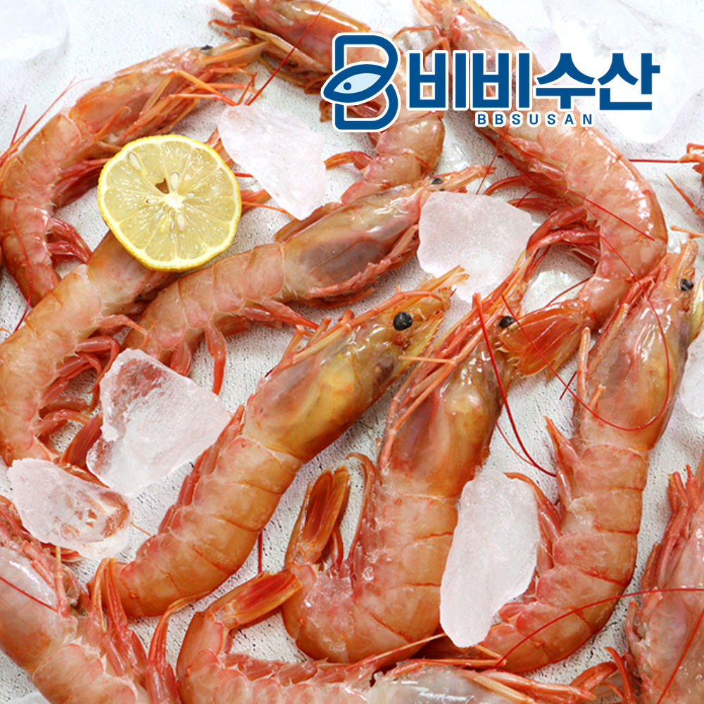 자연산 홍새우 2kg L1 손질 아르헨티나 붉은새우 새우살 이미지 2