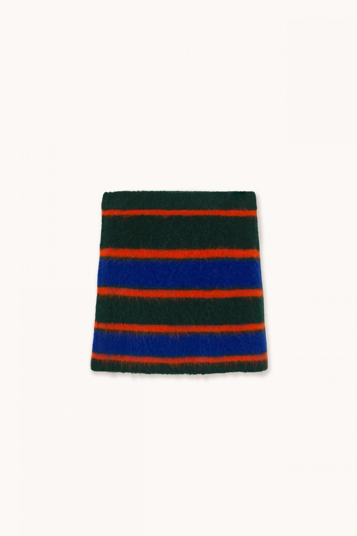 타이니코튼 스트라이프 니트 미니 스커트 보틀 그린 AW25-666-M22 ONE COLOR - 상세 이미지 2
